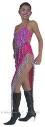 CT511 Sparkling 'Sequin Dancing Competition Costume, Dress, Gown - Click Image to Close