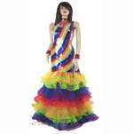 Sparkling Fully Sequined Gay Pride RAINBOW Gown TM7902 - Click Image to Close