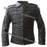 Michael Jackson Man In Mirror Jacket - Real Leather (All Sizes!) - Click Image to Close