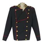 MJ Black Military Casual Dress Jacket - Pro Series - M2 - Click Image to Close