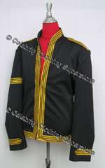 Black Military Casual Dress Jacket - Pro Series