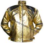 MJ GOLD Beat It Jacket - SUPERB! > PRO (All Sizes!) - Click Image to Close