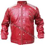 Michael Jackson Bad Jacket with Silver Eagle Badges - All Sizes! - Click Image to Close