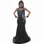 TM2012 Tailor Made Fully Sequined Prom / Ball Gown - Click Image to Close