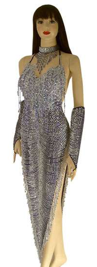 TM2053 Tailor Made Sequin Dance Dress - Click Image to Close