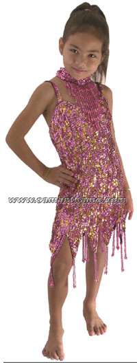 TMC1055 Tailor Made Children's Dance Dress - Click Image to Close