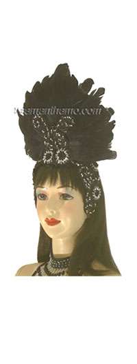 HD525 Tailor Made Show Girl Head Piece's In Any Color - Click Image to Close