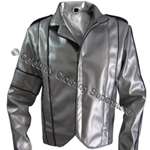 MJ Heal The World Silver Jacket - Pro Series - (All Sizes!) - Click Image to Close