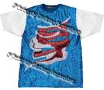 MJ BILLIE JEAN Hand Sequined Shirt (S,M,L,XL,XXL) - Click Image to Close