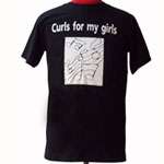 Michael Jackson 'This Is It' Curls For My Girls T Shirt - Click Image to Close