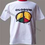 Michael Jackson OLODUM T-shirt - Front & Back Printed (TDCAU) - Click Image to Close