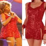 Tina Turner Sparkling Costume - Click Image to Close