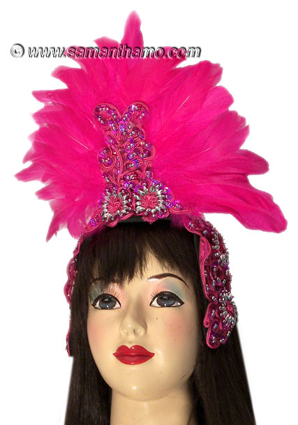 https://michaeljacksoncelebrityclothing.com/ready-made-head-dresses/HD411-hot-pink-feather-headdress.jpg